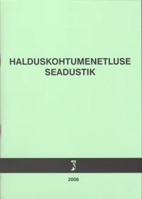 Halduskohtumenetluse seadustik