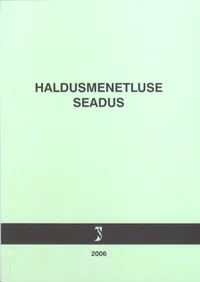 Haldusmenetluse seadus 2006