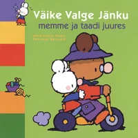Väike valge jänku memme ja taadi juures