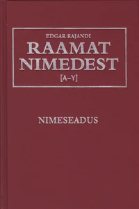 Raamat nimedest