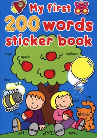 My first 200 words sticker book