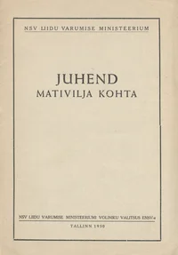 Juhend mativilja kohta