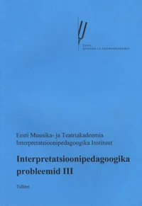Interpretatsioonipedagoogika probleemid