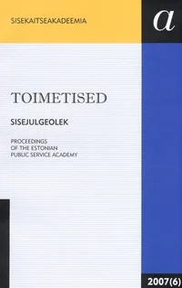 Sisekaitseakadeemia toimetised