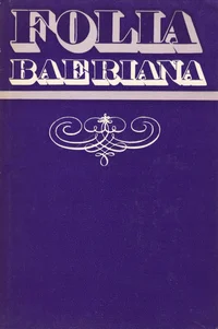 Folia Baeriana