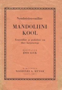Numbrisüsteemiline mandoliini kool