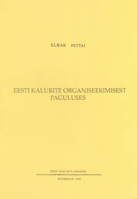 Eesti kalurite organiseerimisest paguluses