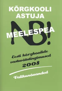 Kõrgkooli astuja meelespea