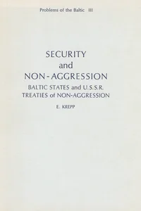 Security and non-aggression