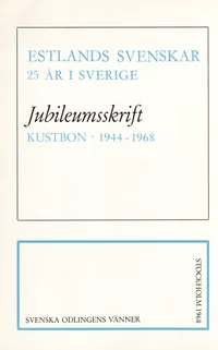 Estlands svenskar
