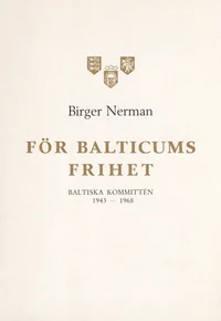För Balticums frihet