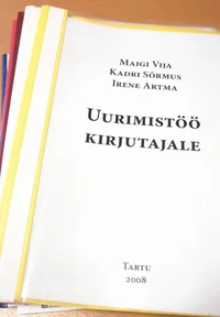 Uurimistöö kirjutajale