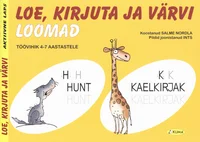 Loe, kirjuta ja värvi. Loomad