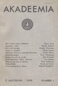 Akadeemia 1990/01