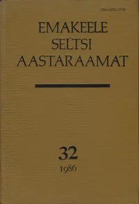 Emakeele Seltsi aastaraamat