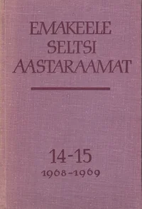 Emakeele Seltsi aastaraamat (14-15)