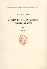 Grundzüge des estnischen Volksglaubens