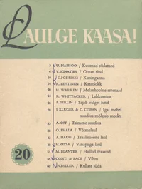 Laulge kaasa!