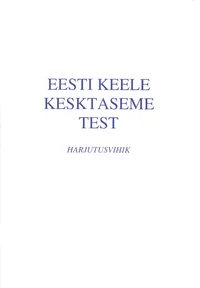 Eesti keele tasemeeksam