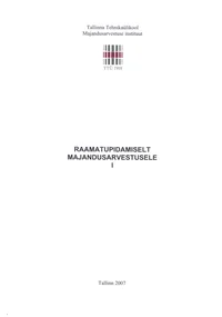 Raamatupidamiselt majandusarvestusele