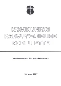 Kommunism rahvusvahelise kohtu ette