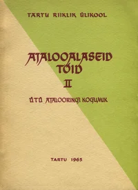 Ajalooalaseid töid