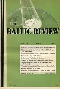 The Baltic Review Vol.1, No. 2-3, 1946