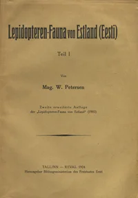 Lepidopteren-Fauna von Estland (Eesti)