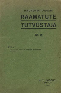 Ilmunud ja ilmuvate raamatute tutvustaja