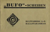Gerippte Scheiben «BUFO» der Bultfabriks aktiebolaget Hallstahammar