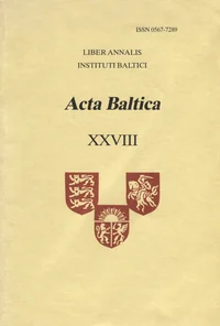 Acta Baltica