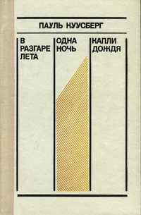В разгаре лета. Одна ночь. Капли дождя. V razgare leta. Odna notš. Kapli doždja