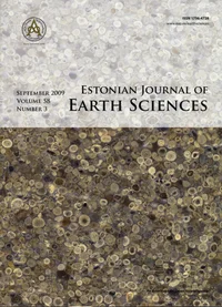 Estonian Journal of Earth Sciences. Volume 58. 2009/3