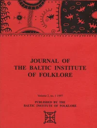 Journal of the Baltic Institute of Folklore