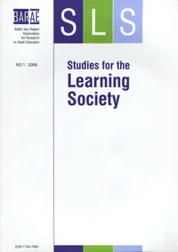 Studies for the Learning Society. 2008/1