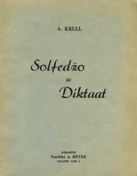 Solfedžo ja diktaat
