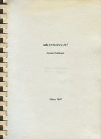 Mälestusi elust