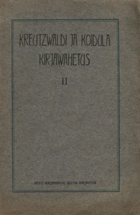 Kreutzwaldi ja Koidula kirjawahetus