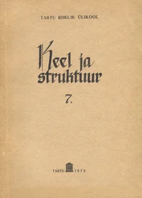 Keel ja struktuur