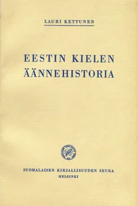 Eestin kielen äännehistoria