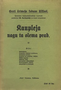 Kaupleja nagu ta olema peab