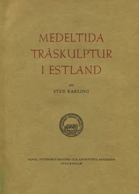 Medeltida träskulptur i Estland