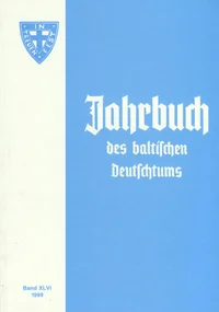 Jahrbuch des baltischen Deutschtums
