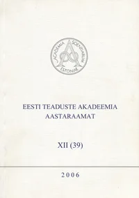 Eesti Teaduste Akadeemia aastaraamat