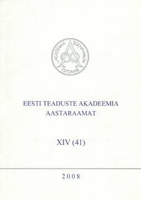 Eesti Teaduste Akadeemia aastaraamat