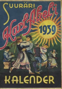 Karl Abel'i riide- ja walmisrõiwaste-suuräri kalender 1939