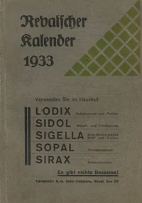 Revalscher Kalender 1933