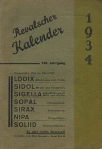Revalscher Kalender 1934