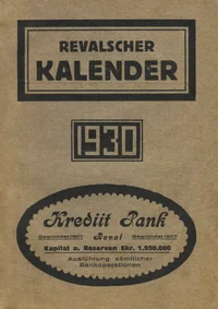 Revalscher Kalender für 1930