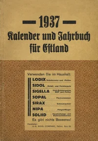 Kalender und Jahrbuch für Estland 1937